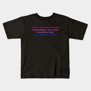 Happy Bivisibility Day! Kids T-Shirt